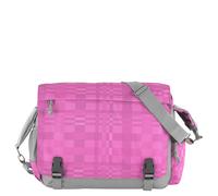 CEEVEE Leather Messenger Bag Manchester lilac/grey