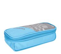 CEEVEE Leather Schlampermäppchen Unibox Horizn grey/turquoise