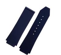 CEKGDB FKM Fluorsilikon-Uhrenarmbänder für Hublot Big Bang Silikon, 25 x 17 mm, 26 x 19 mm, wasserdicht, Herren-Uhrenarmband, Kette, Gummi-Armband, 25-17mm, Achat