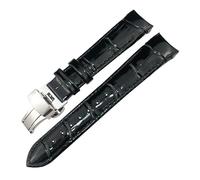 CEKGDB Uhrenarmband, 18 mm, Rindsleder, für Tissot 1853 T035.207 T035, Schwarz, Weiß, Lila, Rot, Damenarmband, kostenloses Werkzeug