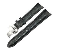 CEKGDB Uhrenarmband, 18 mm, Rindsleder, für Tissot 1853 T035.207 T035, Schwarz, Weiß, Lila, Rot, Damenarmband, kostenloses Werkzeug
