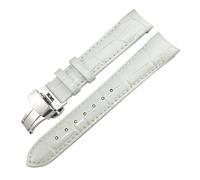 CEKGDB Uhrenarmband, 18 mm, Rindsleder, für Tissot 1853 T035.207 T035, Schwarz, Weiß, Lila, Rot, Damenarmband, kostenloses Werkzeug