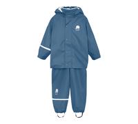 Celavi Kinder Regenset Basic Rainwear Set Solid PU Iceblue-110