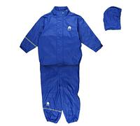 Celavi Baby - Jungen Zweiteiliger Regenanzug In Vielen Farben Regenjacke, Blau (Ocean Blue), 80 EU