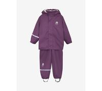 Celavi Basic Rainwear set -solid PU blackberry wine (666) 110