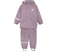 Celavi Unisex Basic Rainwear Set-solid PU Regenjacke, Mauve Shadow, 70