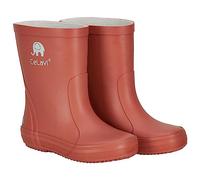 CELAVI Girls Basic Wellies solid Rain Boot, Redwood,19 EU