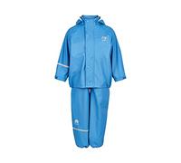 Celavi Jungen Basic Rainwear Set -Solid Pu Regenjacke, Blau, 150 EU
