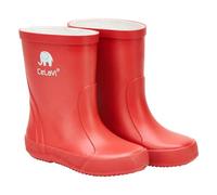 CELAVI Jungen Unisex Kinder Basic Wellies-solid Gummistiefel, Red, 20 EU