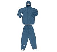Celavi Kinder Regenset Basic Rainwear Set Solid PU Iceblue-110