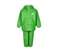 Celavi Jungen Zweiteiliger Regenanzug in Vielen Farben Regenjacke, Grün (Green), 110