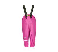 Celavi Kinder Mädchen Regen-Latzhose, Alter 3-4 Jahre, Größe: 100, Farbe: Pink, 1155