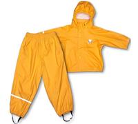 Celavi Kinder Regenset Basic Rainwear Set Solid PU Mineral Yellow-150