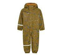 CeLaVi Unisex Kids Regenanzug mit Fleece Rain Jacket, Nutria, 80