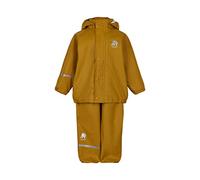 CeLaVi Unisex Kinder Basic PU rain set Regenjacke, Buckthorn Brown, 130