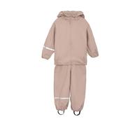 Celavi Unisex Kinder Basic -Pu Rainwear Set, Misty Rose, 120 EU