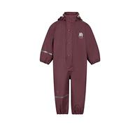 CeLaVi Unisex Basic PU rain Suit Regenjacke, Rose Brown, 90