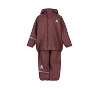 CeLaVi Kinder Regenset Basic Rainwear Set Solid PU Rose Brown-110