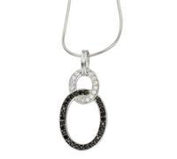 CELESTA Anhänger mit Kette »925/- Sterling Silber Zirkonia«, weiß