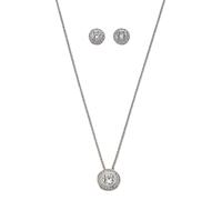 Schmuckset CELESTA "925/- Sterling Silber", weiß, Schmuck_Sets, Damen, 42cm, Silber 925 (Sterlingsilber), glänzend, Schmuckset (55434859-0) weiß