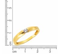 CELESTA Ring »375/- Gelbgold Zirkonia«