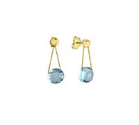 Celesta Gold Ohrring 375/- Gelbgold Blautopas (beh) Einheitsgröße