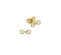 Celesta Gold Ohrstecker 375 Gelbgold Infinity Zeichen Einheitsgröße