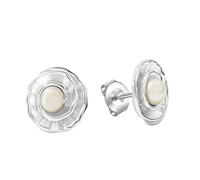 Celesta Ohrring 925 Silber mit Süßwasserzuchtperlen 925/- Sterling ohne Silbergrau Damen