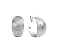 Paar Creolen CELESTA "925 Silber diamantiert", silber (silbergrau), Ohrringe, Damen, one-size, Silber 925 (Sterlingsilber), Paar Creolen (44898812-0)