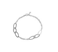 Celesta Silber Armband 925/- Sterling Silber 20Cm Strukturiert