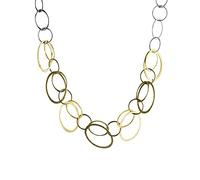 Celesta Silber Damen Halskette 925/- Sterling Silber 45 cm Diamantiert weiß 213250159-4L