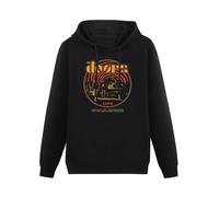CELEUS The Doors 68 Retro Circle Merchandise Hoodies Long Sleeve Pullover Loose Hoody Men Sweatershirt Size XL