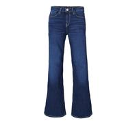 Slim-fit-Jeans GARCIA "Celia Flare", Damen, Gr. 27, Länge 34, blau (dunkelblau used), Obermaterial: 98% Baumwolle, 2% Elasthan, Jeans Slim-fit-Jeans (72964404-27)