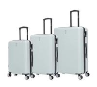 CELIMS - Hartschalen-Kofferset 3-teilig | Handgepäck + Mittlerer + Großer | 55cm + 65cm + 75cm | Kofferset 3-teilig | Pastellgrün