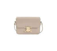 Celine Hobo Bags - Structured Beige Calf Leather Triomphe Shoulder Ba - Gr. unisize - in Beige - für Damen