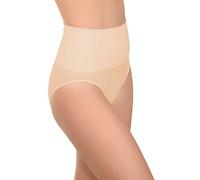Celodoro Damen Form-Slip - Seamless Unterhose mit Shaping-Effekt - Nude XL