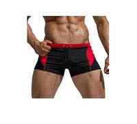 Celucke Badehose Gestreift Kurz Schwimmhose Schwimmshorts Badeshorts, Fest sitzend | Schnelltrocknend | Chlorresistent | Jammer