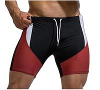 Celucke Badehose Männer Lange Badeshorts Herren Schwimmhose Schwimmshorts Boxer Badepants Sommer Shorts Mit Kordelzug, Fest sitzend | Schnelltrocknend | Jammer | Chlorresistent