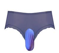 Celucke Boxershorts Männer Unterwäsche Sexy Unterhose Non-Marking Briefs Sommer Ultra dünne Slips Erotische Boxershorts Panties Elefanten Mini Slips