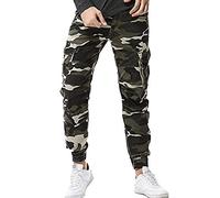 Celucke Herren Cargohosen Camouflage Militär Army Hosen Slim Fit,Männer Rangerhose Freizeithose Chinos Feldhose
