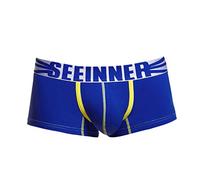 Celucke Herren Gedruckt Ausbuchtasche Bequem Dreieck Höschen, Männer Atmungs Niedrigtaille Weich Dreieckshose