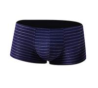 Celucke Herren Soft Briefs, Streifen Unterhosen Männer Hipster Stretch Hüftslips Herrenunterwäsche