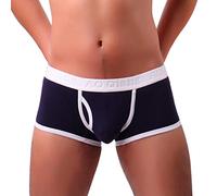 Celucke Herren Unterwäsche, Männer Solide Atmen Unterhosen Niedrigtaille Weich kleine Dreieckshose