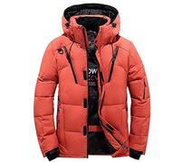 Celucke Herren Winterjacke Warme Dicke Winter Parka,Männer Daunenparka Mode Kapuzenjacke Hoodie Wattierte Jacke