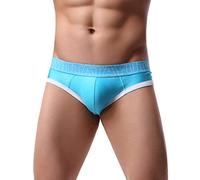 Celucke Jockstrap Herren Slips Sport Tangas, Hipster Unterwäsche Männer Slip Reizunterwäsche Mann Schlüpfer Bequeme Stretch Reizwäsche Dessous (Himmelblau, M)