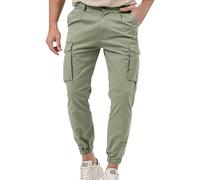 Celucke Sporthose Herren Wanderhose Atmungsaktiv Mittelhohe Taille Cargohose Arbeitshosen Männer Herbst Winter Jogging Hose Streetwear Joggpants Outdoor Sportbekleidung Jungen 2024