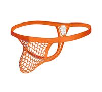 Celucke String Tanga Herren Sexy Netz Unterwäsche Männer Transparent Unterhose Reizvolle Jockstrap Brief Slip T-Back Thong Mini Durchsichtige Bikini G-Strings