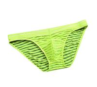 Celucke Unterwäsche für Herren Slip Niedrige Taille Tanga Hipster Gay Ultradünne Transparente G-String für Mann Komfortabel Gestreifte Slips aus Eisseide Badehose Mankini Strings Unterhose