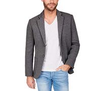 Centered Sakko Herren modern und sportlich - als Casual Jacket oder Blazer (Grau), Grau, XXL