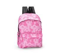 CENTURFIT Unisex Kinder Zaino Americano Hibiscus Amerikanischer Rucksack Allover Hibiskus Comix, Rosa